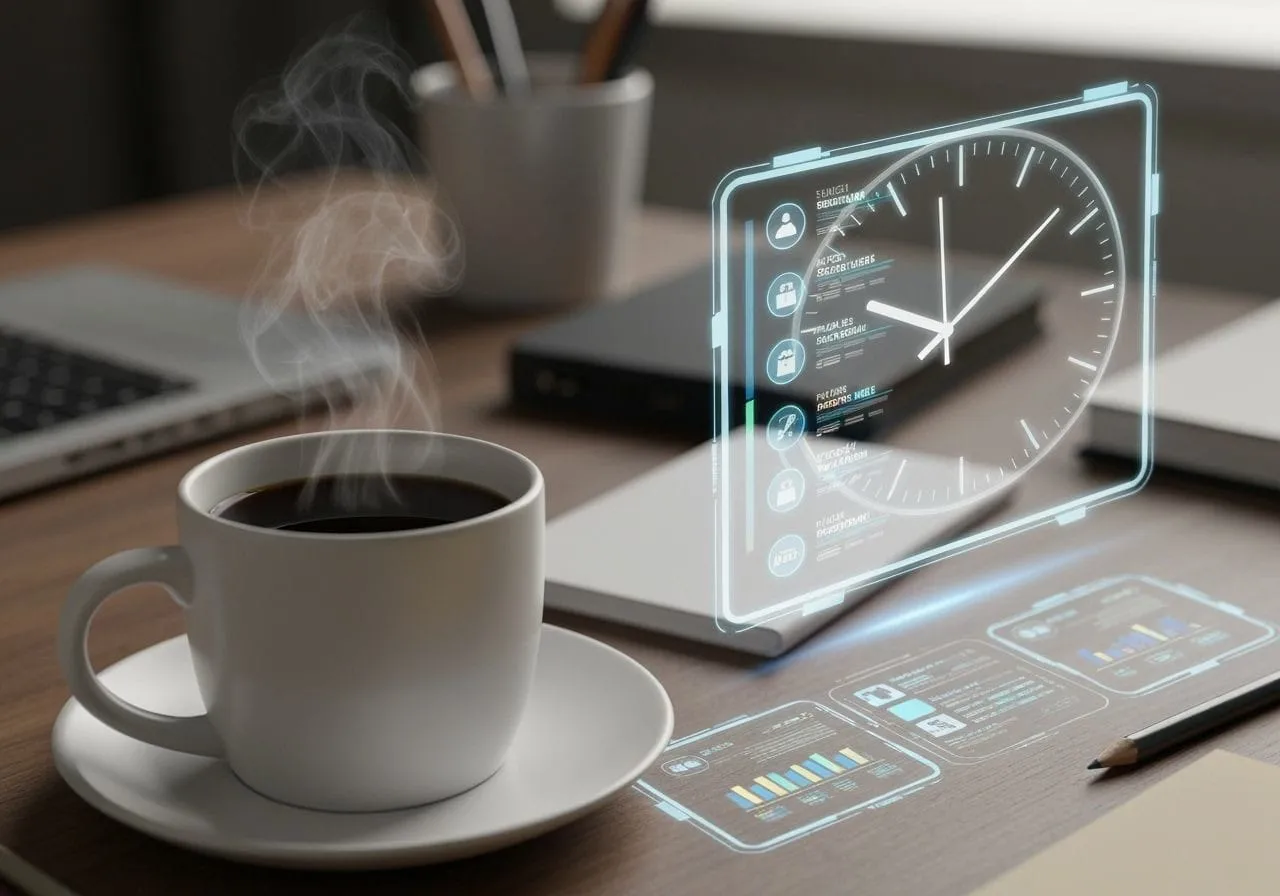 Coffe Mug Translucent Hologram