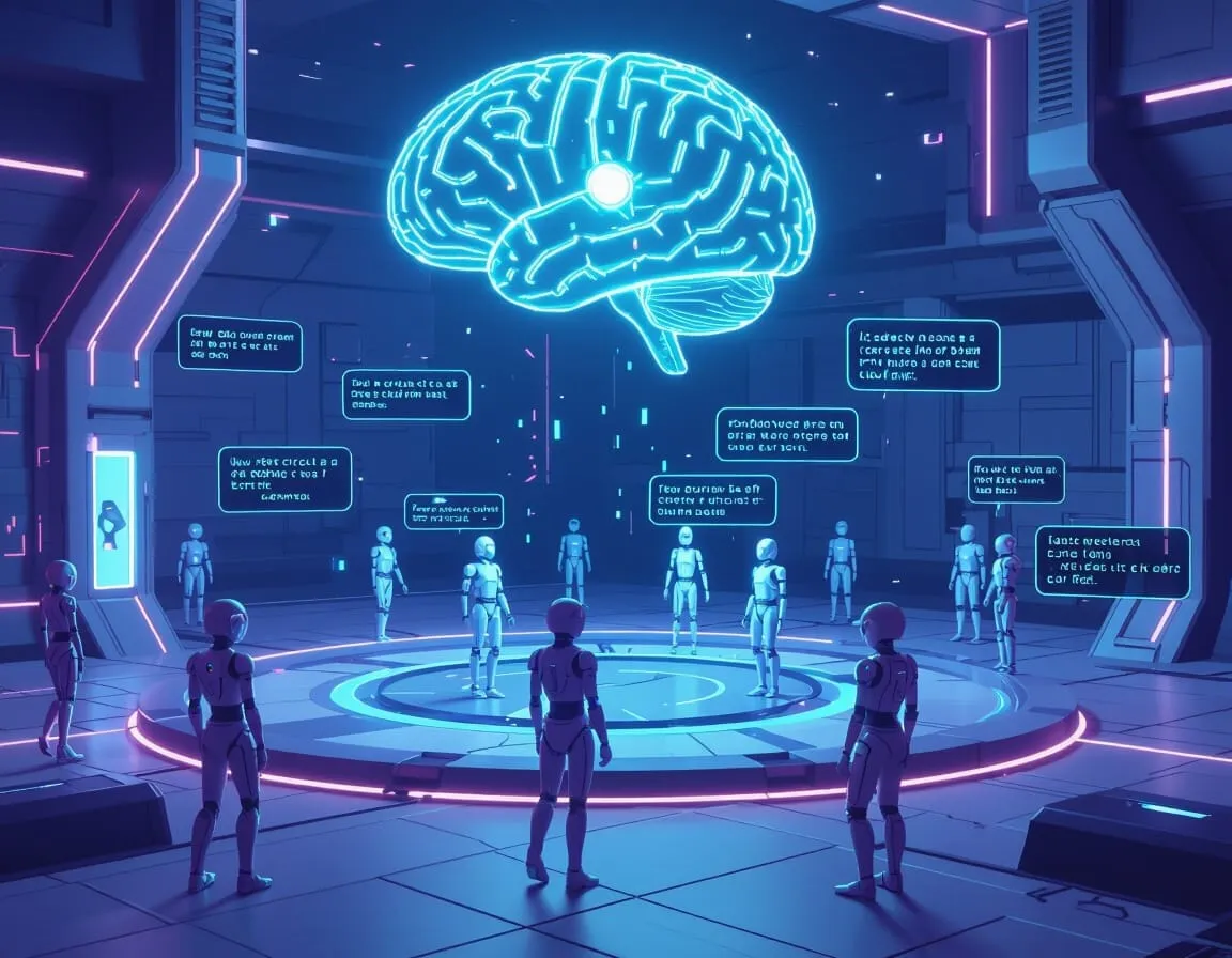 Futuristic Video Game World