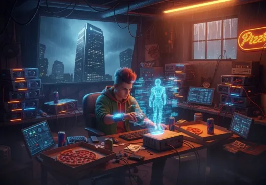 Open-Source AI vs. the Walled Garden: Will the Next Great Model Be Built in a Basement?
