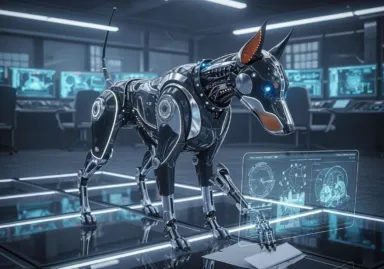 Meet the Futuristic Watch Dog: AI Surveillance That Fetches Your Secrets and Sits for No One