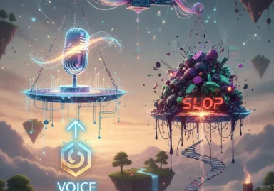 Brand Voice vs. Slop: How to Sound Like You Without Saying Nothing