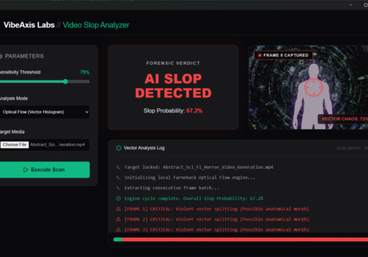 VibeAxis Frame Ripper | Detect AI-Generated Video & Deepfakes